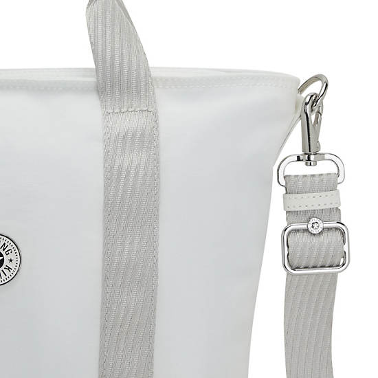 Kipling Angel Tote Veske Hvite | NO 1779DF